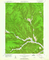 Rich Valley Pennsylvania Historical topographic map, 1:24000 scale, 7.5 X 7.5 Minute, Year 1948