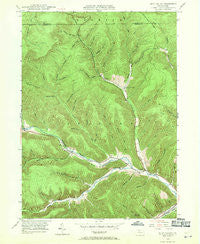 Rich Valley Pennsylvania Historical topographic map, 1:24000 scale, 7.5 X 7.5 Minute, Year 1948