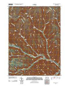 Rich Valley Pennsylvania Historical topographic map, 1:24000 scale, 7.5 X 7.5 Minute, Year 2010