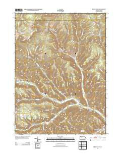Rich Valley Pennsylvania Historical topographic map, 1:24000 scale, 7.5 X 7.5 Minute, Year 2013