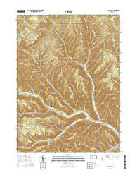 Rich Valley Pennsylvania Current topographic map, 1:24000 scale, 7.5 X 7.5 Minute, Year 2016