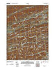 Richfield Pennsylvania Historical topographic map, 1:24000 scale, 7.5 X 7.5 Minute, Year 2010