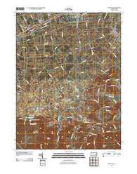 Richland Pennsylvania Historical topographic map, 1:24000 scale, 7.5 X 7.5 Minute, Year 2010