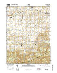 Richland Pennsylvania Current topographic map, 1:24000 scale, 7.5 X 7.5 Minute, Year 2016