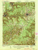 Ridgway Pennsylvania Historical topographic map, 1:62500 scale, 15 X 15 Minute, Year 1944
