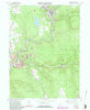 Ridgway Pennsylvania Historical topographic map, 1:24000 scale, 7.5 X 7.5 Minute, Year 1969