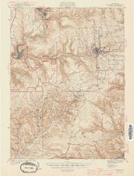 Ridgway Pennsylvania Historical topographic map, 1:62500 scale, 15 X 15 Minute, Year 1944