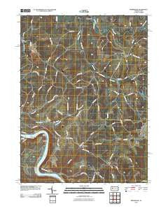 Rimersburg Pennsylvania Historical topographic map, 1:24000 scale, 7.5 X 7.5 Minute, Year 2010