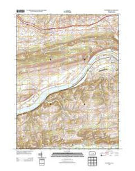 Riverside Pennsylvania Historical topographic map, 1:24000 scale, 7.5 X 7.5 Minute, Year 2013