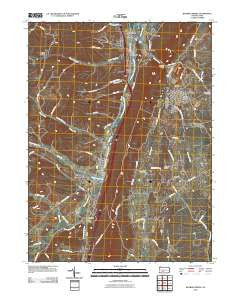 Roaring Spring Pennsylvania Historical topographic map, 1:24000 scale, 7.5 X 7.5 Minute, Year 2010