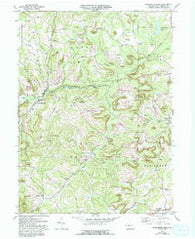 Rochester Mills Pennsylvania Historical topographic map, 1:24000 scale, 7.5 X 7.5 Minute, Year 1968