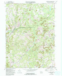 Rochester Mills Pennsylvania Historical topographic map, 1:24000 scale, 7.5 X 7.5 Minute, Year 1968