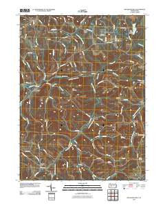 Rochester Mills Pennsylvania Historical topographic map, 1:24000 scale, 7.5 X 7.5 Minute, Year 2010