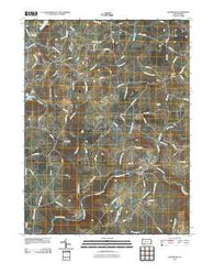 Rockwood Pennsylvania Historical topographic map, 1:24000 scale, 7.5 X 7.5 Minute, Year 2010