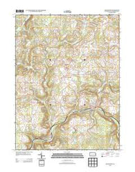 Rockwood Pennsylvania Historical topographic map, 1:24000 scale, 7.5 X 7.5 Minute, Year 2013