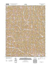 Rogersville Pennsylvania Historical topographic map, 1:24000 scale, 7.5 X 7.5 Minute, Year 2013