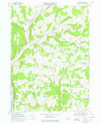 Rome Pennsylvania Historical topographic map, 1:24000 scale, 7.5 X 7.5 Minute, Year 1967