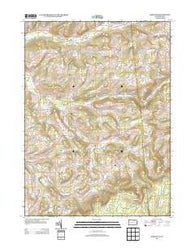 Roseville Pennsylvania Historical topographic map, 1:24000 scale, 7.5 X 7.5 Minute, Year 2013
