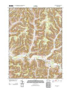 Roulette Pennsylvania Historical topographic map, 1:24000 scale, 7.5 X 7.5 Minute, Year 2013