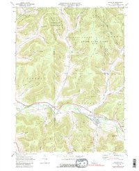 Roulette Pennsylvania Historical topographic map, 1:24000 scale, 7.5 X 7.5 Minute, Year 1969