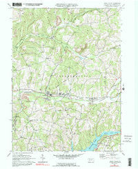 Rural Valley Pennsylvania Historical topographic map, 1:24000 scale, 7.5 X 7.5 Minute, Year 1969