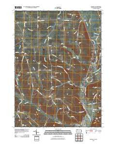 Russell Pennsylvania Historical topographic map, 1:24000 scale, 7.5 X 7.5 Minute, Year 2010