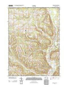 Russell Pennsylvania Historical topographic map, 1:24000 scale, 7.5 X 7.5 Minute, Year 2013
