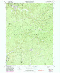 Russell City Pennsylvania Historical topographic map, 1:24000 scale, 7.5 X 7.5 Minute, Year 1966