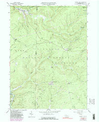 Russell City Pennsylvania Historical topographic map, 1:24000 scale, 7.5 X 7.5 Minute, Year 1966
