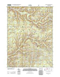 Russell City Pennsylvania Historical topographic map, 1:24000 scale, 7.5 X 7.5 Minute, Year 2013