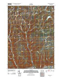 Sabinsville Pennsylvania Historical topographic map, 1:24000 scale, 7.5 X 7.5 Minute, Year 2010