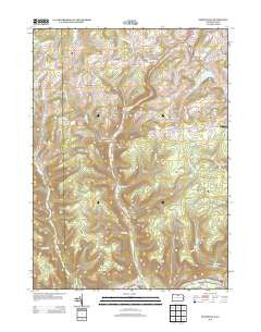 Sabinsville Pennsylvania Historical topographic map, 1:24000 scale, 7.5 X 7.5 Minute, Year 2013