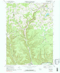 Sabinsville Pennsylvania Historical topographic map, 1:24000 scale, 7.5 X 7.5 Minute, Year 1969