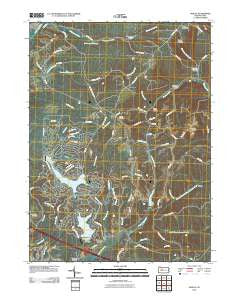Sabula Pennsylvania Historical topographic map, 1:24000 scale, 7.5 X 7.5 Minute, Year 2010
