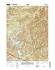Sabula Pennsylvania Current topographic map, 1:24000 scale, 7.5 X 7.5 Minute, Year 2016