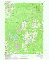 Sabula Pennsylvania Historical topographic map, 1:24000 scale, 7.5 X 7.5 Minute, Year 1959
