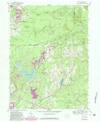 Sabula Pennsylvania Historical topographic map, 1:24000 scale, 7.5 X 7.5 Minute, Year 1959