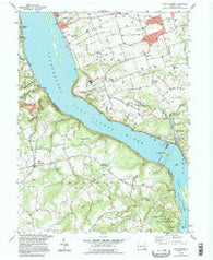 Safe Harbor Pennsylvania Historical topographic map, 1:24000 scale, 7.5 X 7.5 Minute, Year 1995