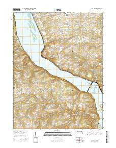 Safe Harbor Pennsylvania Current topographic map, 1:24000 scale, 7.5 X 7.5 Minute, Year 2016