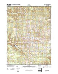 Saint Marys Pennsylvania Historical topographic map, 1:24000 scale, 7.5 X 7.5 Minute, Year 2013