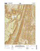 Saltillo Pennsylvania Current topographic map, 1:24000 scale, 7.5 X 7.5 Minute, Year 2016