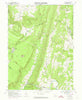 Saltillo Pennsylvania Historical topographic map, 1:24000 scale, 7.5 X 7.5 Minute, Year 1968