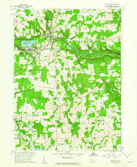 Sandy Lake Pennsylvania Historical topographic map, 1:24000 scale, 7.5 X 7.5 Minute, Year 1960