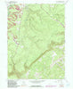 Sandy Ridge Pennsylvania Historical topographic map, 1:24000 scale, 7.5 X 7.5 Minute, Year 1958