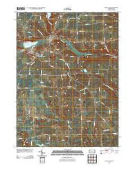 Sandy Lake Pennsylvania Historical topographic map, 1:24000 scale, 7.5 X 7.5 Minute, Year 2010
