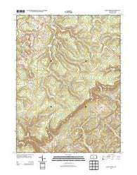 Sandy Ridge Pennsylvania Historical topographic map, 1:24000 scale, 7.5 X 7.5 Minute, Year 2013