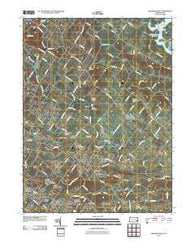 Sassamansville Pennsylvania Historical topographic map, 1:24000 scale, 7.5 X 7.5 Minute, Year 2010