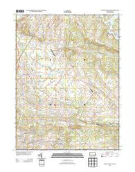 Sassamansville Pennsylvania Historical topographic map, 1:24000 scale, 7.5 X 7.5 Minute, Year 2013