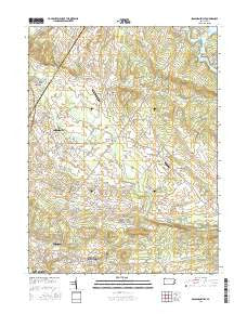 Sassamansville Pennsylvania Current topographic map, 1:24000 scale, 7.5 X 7.5 Minute, Year 2016