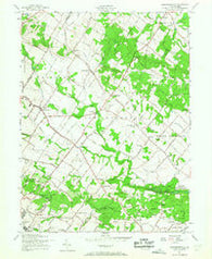Sassamansville Pennsylvania Historical topographic map, 1:24000 scale, 7.5 X 7.5 Minute, Year 1957
